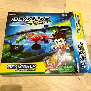 NWOT Pressman Beyblade Burst Bey Master Competition Arena Game. Never opened.